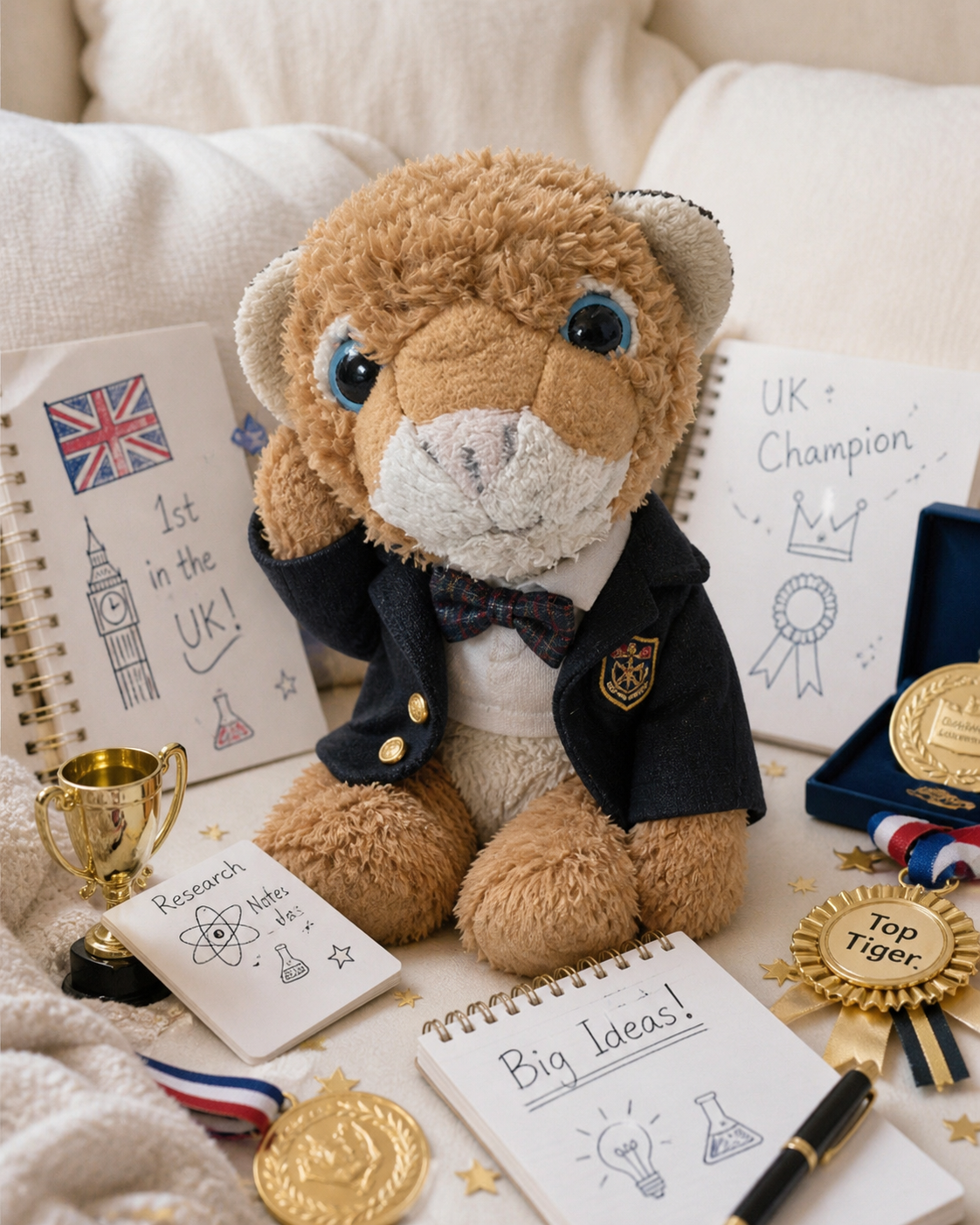 Huzai with awards